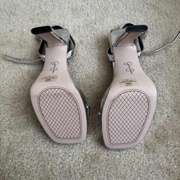 Jessica Simpson Adonia High Heel in Silver - Picture 2 of 4